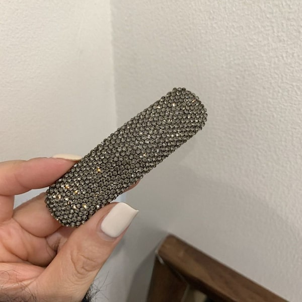 Hårnålssidoklämma GRÅ Grey