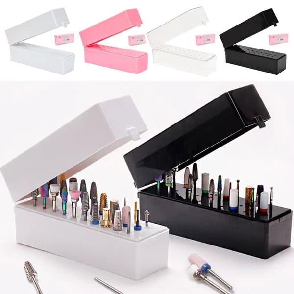 Neglebor Holder Negleslibebor Etui 2 2 2