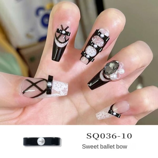 10 kpl Nail Decoration Nail Art -tarvikkeet 6 6 6