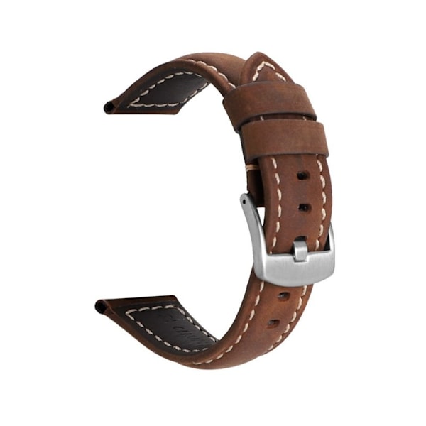 Urrem Damer Mænd Urrem MØRKEBRUN 20MM Dark Brown 20mm