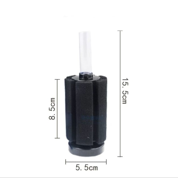 Luftdrevet svampfilter Fish Tank Luftpumpe Skimmer 03 03 03