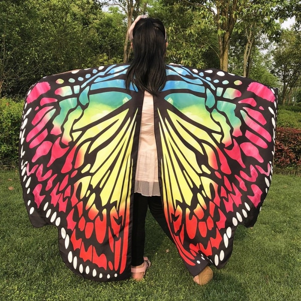 Butterfly Cape Butterfly Wings Sjal 01 01 01