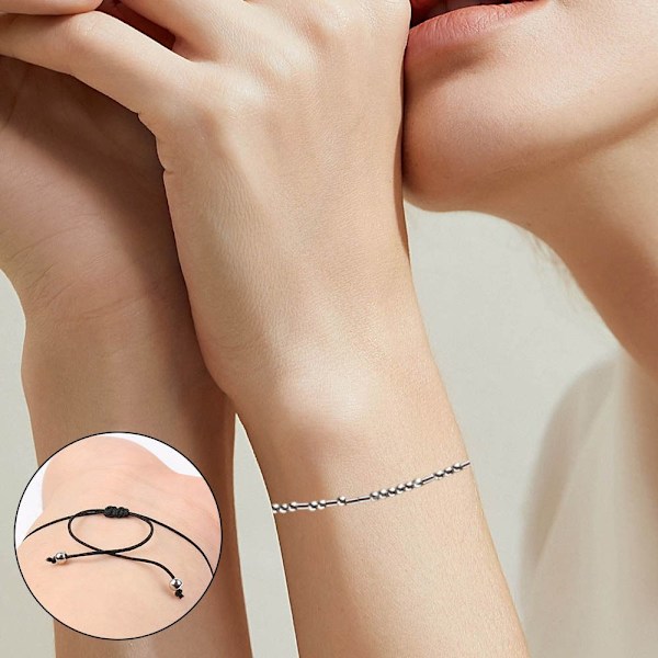 Morse Code Armband Bead Armband I CAN I CAN I Can