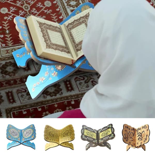 Eid al-Fitr Islamsk Bokhylle Hellig Bokstativ 3 3