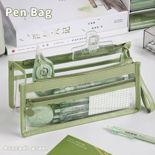 Pen Bag Penalhus GRØN Green