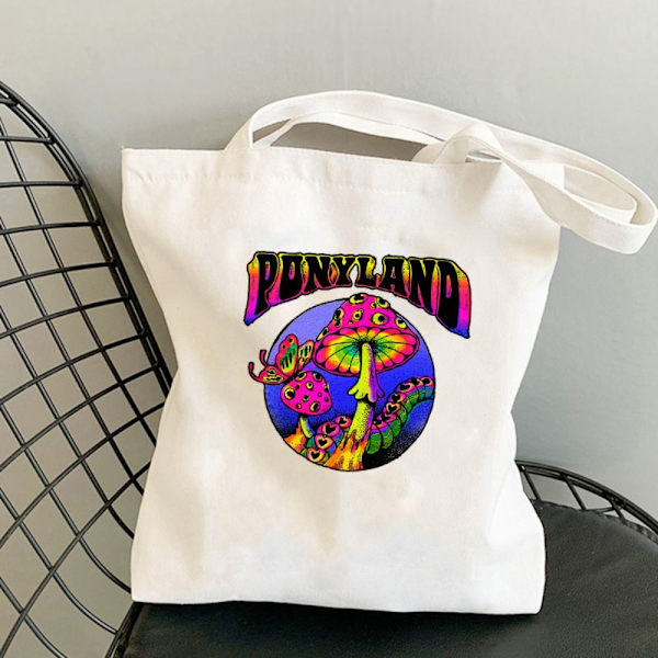 Lærredsstoftaske Shoppinghåndtaske 3 3 3