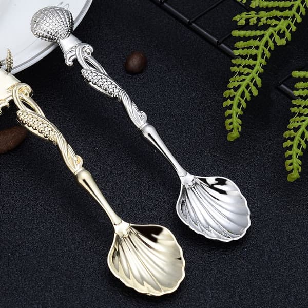 Kaffeskje Sink Legering Blandeskjeer SØLV B B Silver B-B