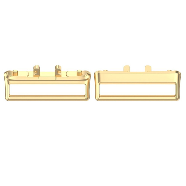 2kpl rannekeadapteri kellohihnan liitin GOLD B B Gold B-B
