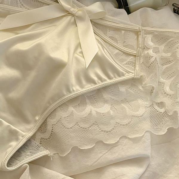 Trosor för kvinnor, flickbyxor BEIGE L(50-60KG) Beige L(50-60KG)