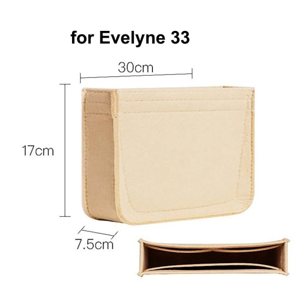 Handväska Insert Bag Handväska Liner Bag EVELYNE 16 EVELYNE 16 Evelyne 16