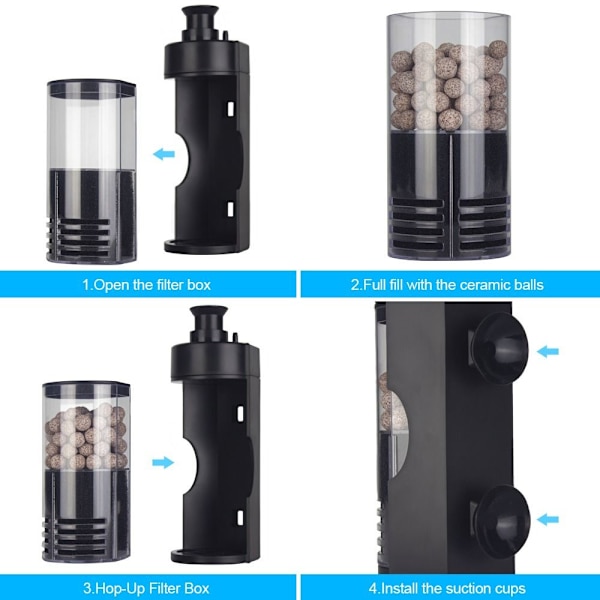 Bio Sponge Filter Skumfilter Breeding Fry Betta