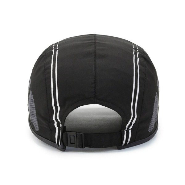 Hurtigttørrende Mesh Peaked Cap Sports Golf Baseball Cap GRÅ grey