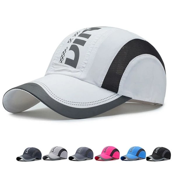 Snabbtorkande sporthatt Printed cap GRÅ grey