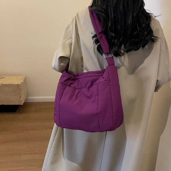 Totes Bag Messenger Skuldertaske LILLA purple