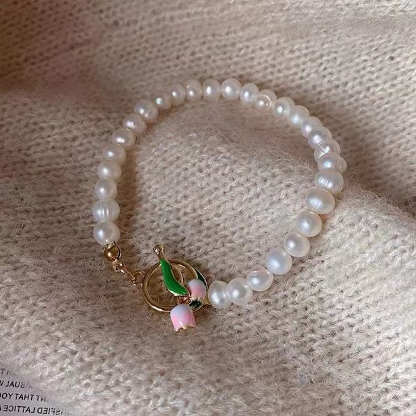 Tulppaani Rannekorut Pearl Rannekoru Korut 18cm