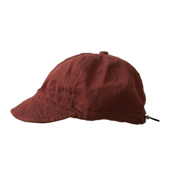 Børn Baseball Caps Baby Peaked Caps MØRKE RØDE dark red