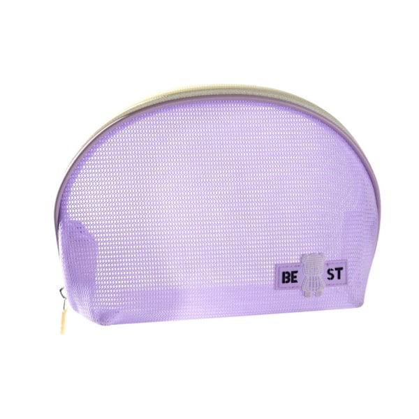 Mesh Bag Meikkilaukku VILLA purple