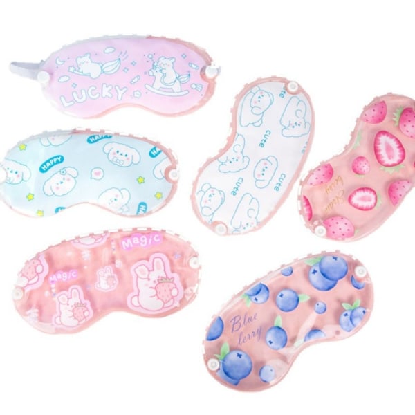Ice Eye Mask Ögonbindel PRINT PRINT lemon print