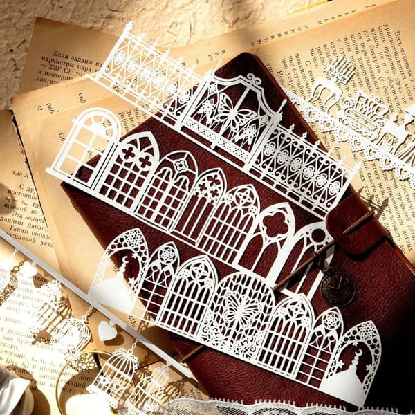 Leikekirjatarvikkeet Roskalehtisarja Decoupage-paperi