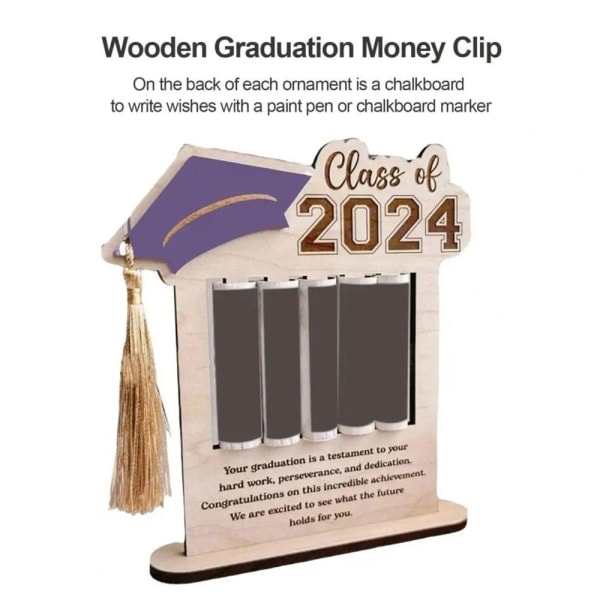 Graduation Money Holders Graduation Card BLÅT blue