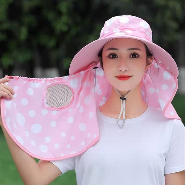 Solhatt Solbeskyttelse MØRK ROSA dark pink