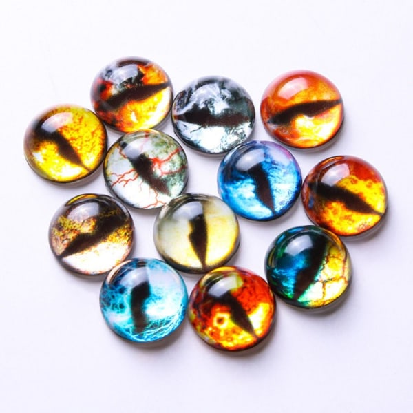 20 stk/10 par Eyes Crafts Eyes Puppet Crystal Eyes 12MMCOLOR 12mmcolor random