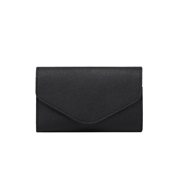 Trifold Wallet Card Case SORT Black
