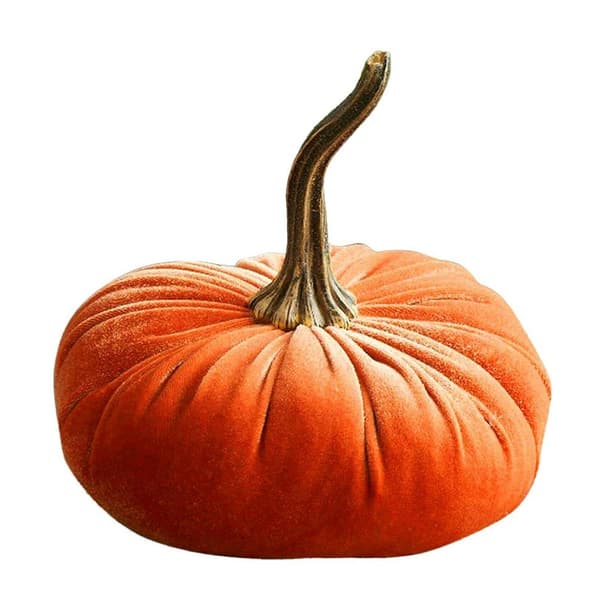 Pumpa Plysch Prydnadskuddar Kudde ORANGE Orange