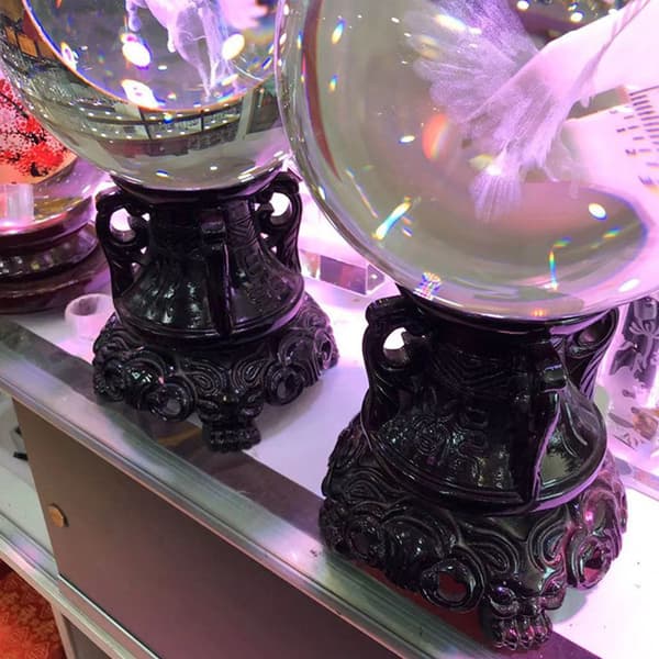 Krystallkulebase Glasskuleholder B B B