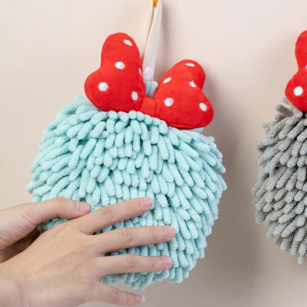 Chenille Handduk för Barn BLÅ blue