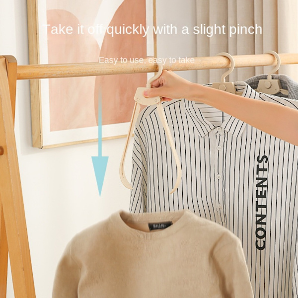 Hängare Klädställ APRIKOS apricot