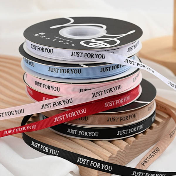 1Rull sidenband Cake Band BREDD 1CM - VIT BREDD 1CM - width 1cm - white