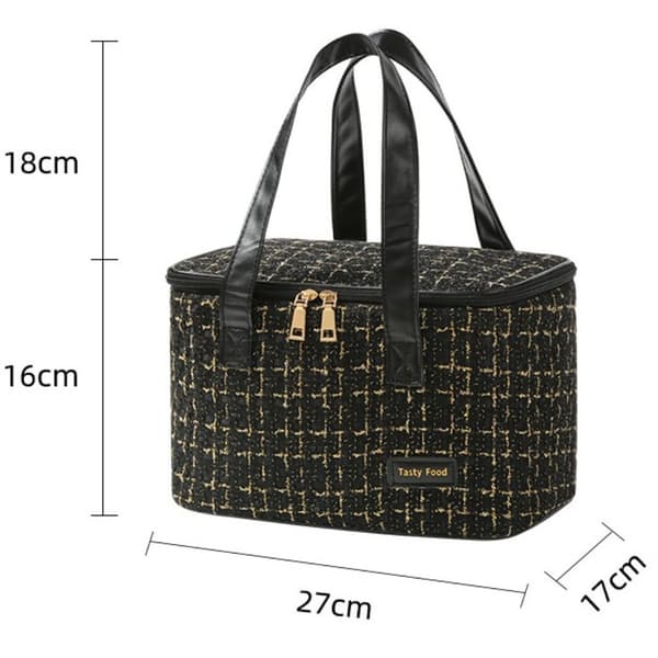 Frokosttaske Picnic Isoleringstasker SORT black