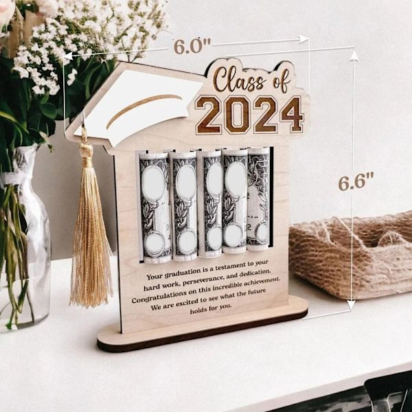 Graduation Money Holders Graduation Card BLÅT blue
