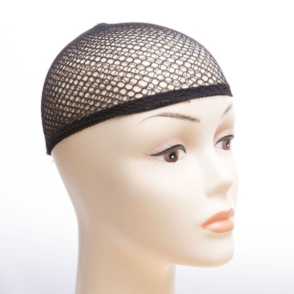 Peruk Fixed Hair Net Peruk Cap SVART 1 1 black 1-1