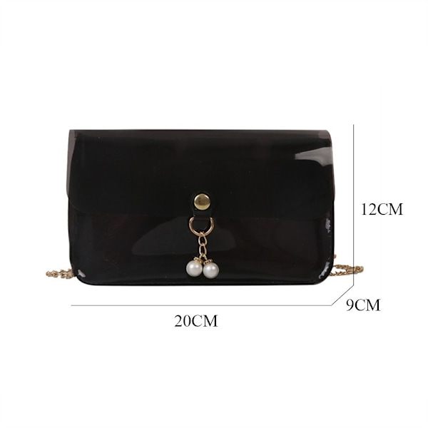 Kæde skuldertaske Crossbody taske SORT black