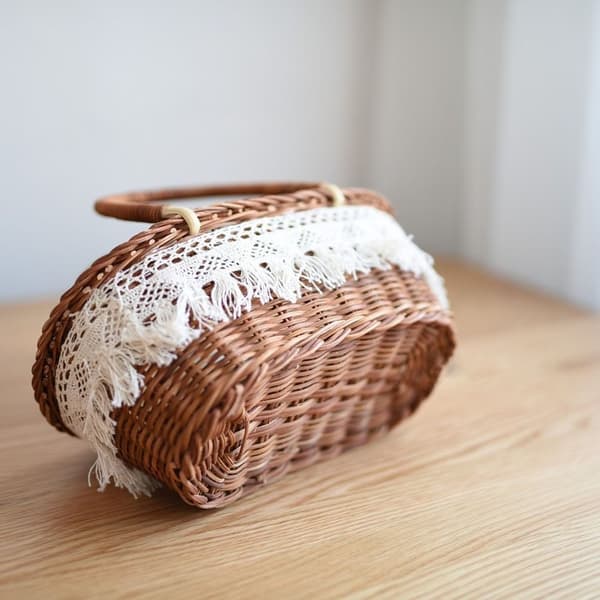 Rattan Korg Blomkorg A A A