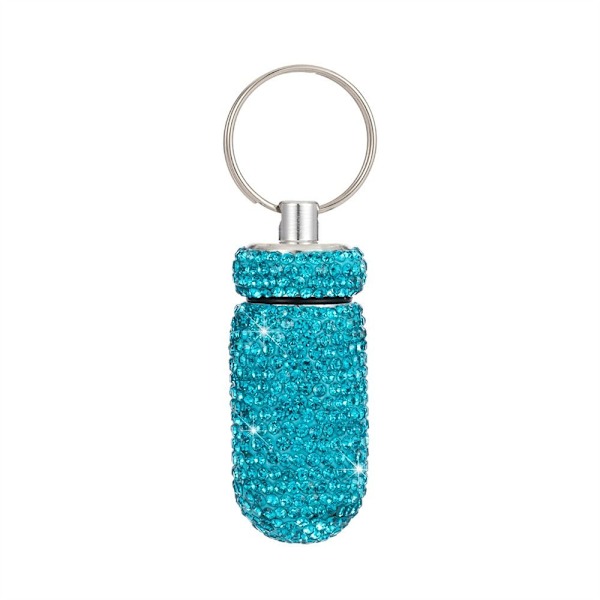 Pillebeholder Pocket Medicin Organizer SYRE BLÅ acid blue