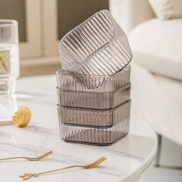 3/4/6 rutnät Fruktbricka Torrfruktförvaringslåda GULD 6 RASTER 6 RASTER Gold 6 Grid-6 Grid