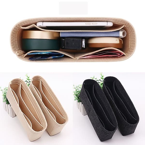 Filtinsats Väska Handväska Foder BEIGE L Beige L