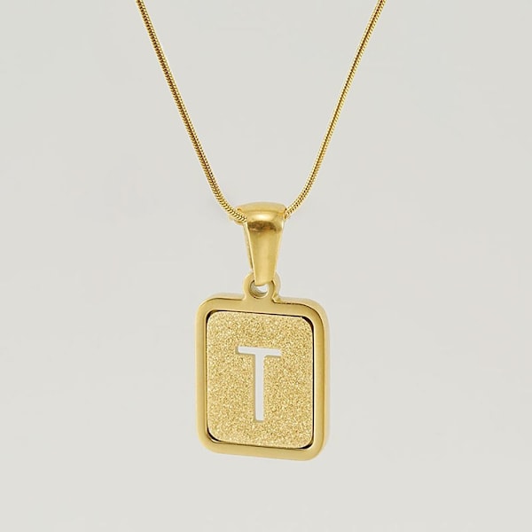 Initial Halsband Bokstav Halsband A A A