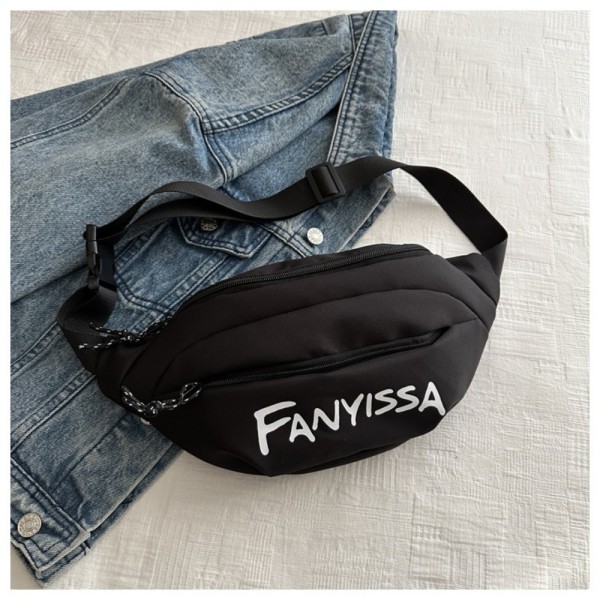 Messenger Taske Skoletasker SORT Black