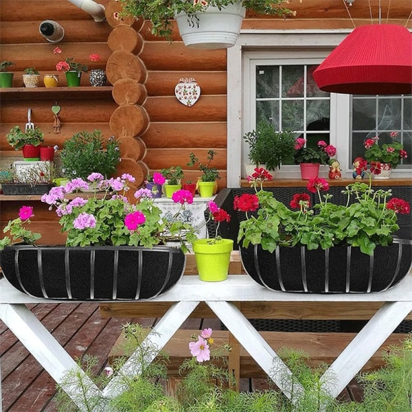 Planterkorgsfoder Fönsterboxfoder 3 3 3