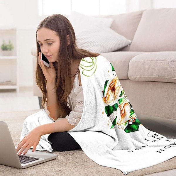 Mors dag filt Fleece filt 130X150CM 130x150cm
