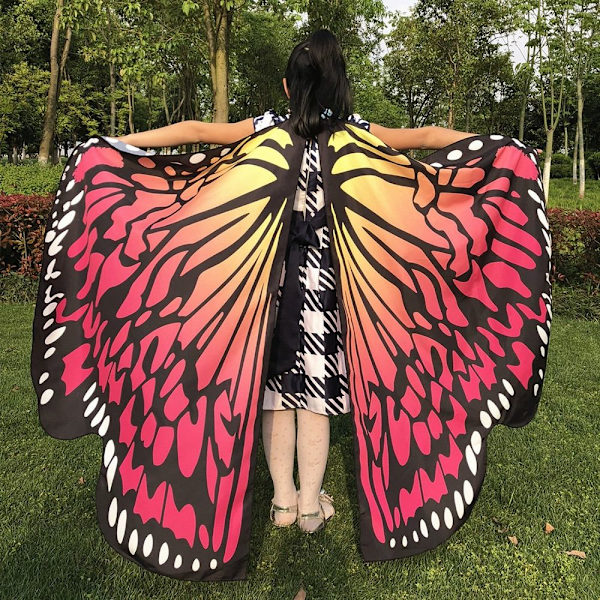 Butterfly Cape Butterfly Wings Shawl 03 03 03