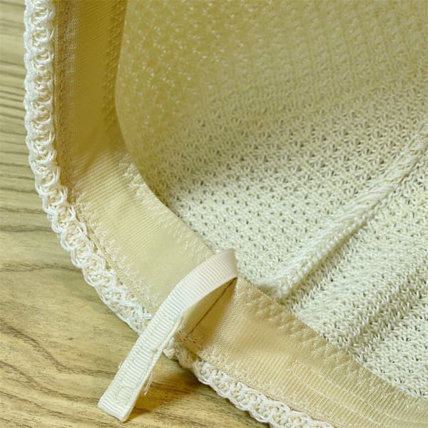 Baskeri Neulottu Hattu BEIGE Beige