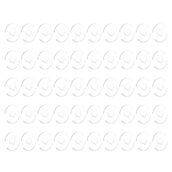 Aftagelige Pom Poms Knapper Hatte Akryl Knapper A-50PCS A-50PCS A-50pcs