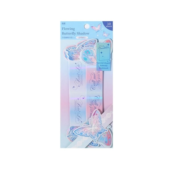 Butterfly Bookmark Värikäs Kirjanmerkki COLOR 3 COLOR 3 Color 3