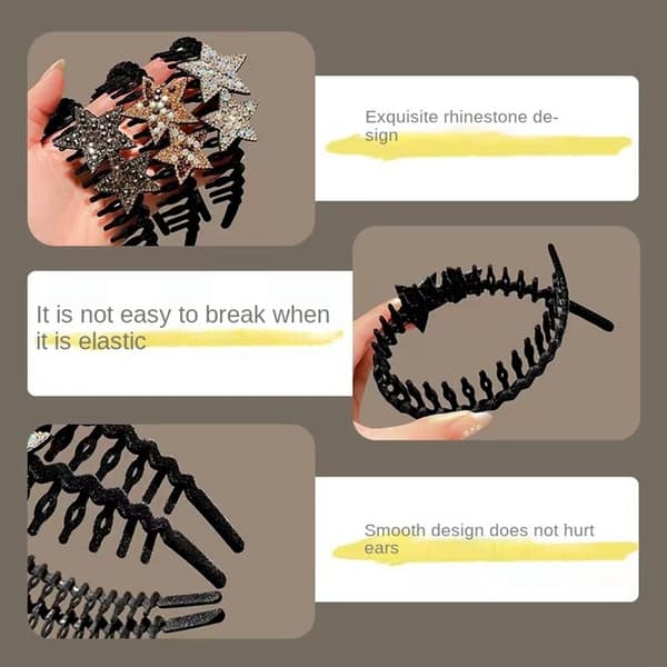 Bangs fixed HeadHoop Frisyr Hårnål STIL 4 STIL 4 Style 4