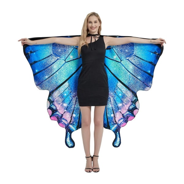 Butterfly Cape Butterfly Wings -huivi 4 4 4